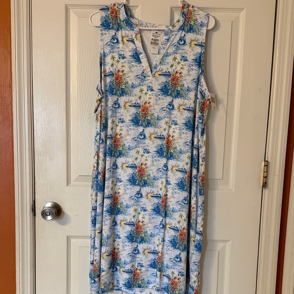 Disney Cruise Line Blue and White Tag